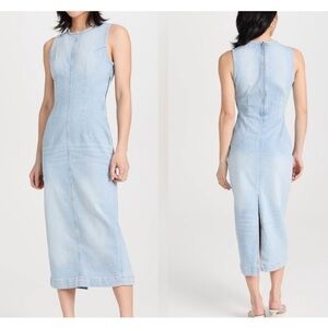 DL1961 Esmee Denim Midi Dress Blue Jean Dress XS